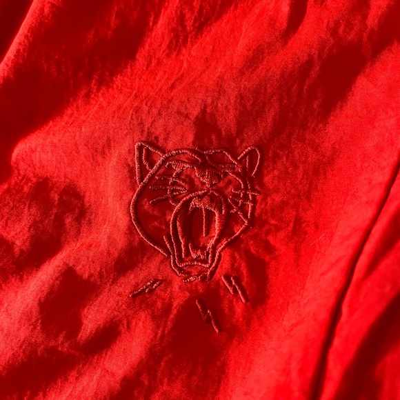 Puma Mens Dream Shake Warm Up Athletic Track Pants Red/ White 3XL - Picture 3 of 11